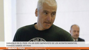 Varapalo en el PSOE: en un giro imprevisto de los acontecimientos, Txapote habría votado Bildu