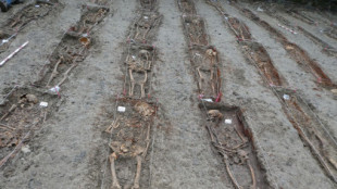 Los restos de los primeros exhumados en el cementerio de Orduña vuelven con sus familias
