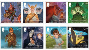 Royal Mail presenta nuevos sellos para conmemorar los 40 años del Mundodisco de Terry Pratchett [ENG]