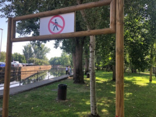 Una piscina de 4 kilómetros en el primer parque público de España