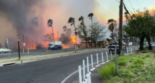 "Es como el Apocalipsis": las impresionantes imágenes de los incendios que han dejado al menos 67 muertos en Hawái