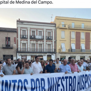 "Las competencias de sanidad están atribuidas a la Comunidad de Castilla y León, gobernada por el mismo partido que protesta"