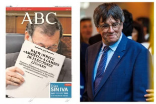 La portada de ABC en el año 2017 que hablaba de Rajoy y una "amnistía" a los independentistas