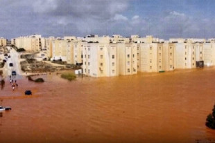 Devastadoras inundaciones en Libia: hay por lo menos 10.000 desaparecidos y advierten que la cifra de muertos es “enorme”