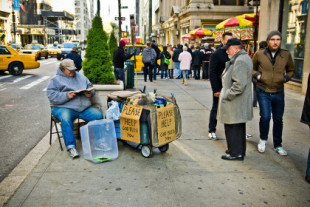Nueva York acaba de llegar a un nivel extremo de personas sin hogar