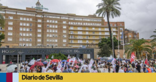 Trabajadores del SAS protestan en toda Andalucía por la situación de la sanidad pública