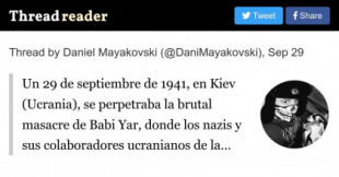 Un 29 de septiembre de 1941, en Kiev (Ucrania), se perpetraba la brutal masacre de Babi Yar