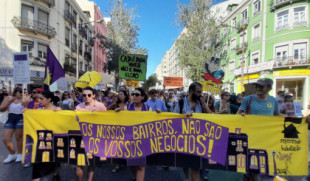 Los portugueses se movilizan por todo el país contra la crisis de la vivienda