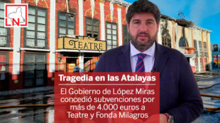 El Gobierno de López Miras concedió subvenciones por más de 4.000 euros a Teatre y Fonda Milagros