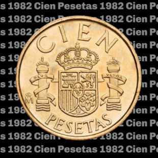 Moneda de 100 Pesetas de 1982: Los primeros 20 duros dorados