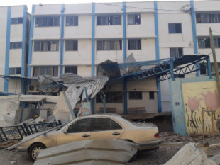 Muertos 9 trabajadores de Naciones Unidas, personal de UNRWA, y 30 estudiantes a consecuencia de los ataques aéreos de Israel