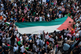 Unas 30.000 personas toman Madrid en apoyo a la resistencia palestina