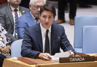 Trudeau califica de inaceptable e ilegal el bombardeo de un hospital en Gaza
