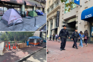 Los drogadictos y las personas sin hogar que plagan el centro de San Francisco desaparecen milagrosamente antes de la cumbre entre Biden y Xi Jinping (ENG)