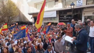 Abuchean a Pere Rotger por leer en catalán el manifiesto de la concentración contra la amnistía de Palma