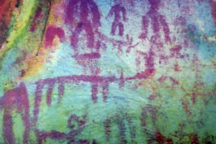 Actos vandálicos en las pinturas rupestres de Sésamo (León)
