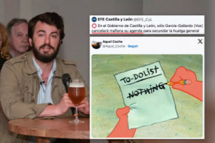 García-Gallardo anuncia que cancela su "agenda" y desata el cachondeo: "Normalmente no hace nada, pero hoy no va a hacer nada de nada"