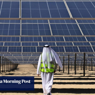 Ingenieros chinos completan el parque solar más grande de la Tierra en los Emiratos Árabes Unidos antes de la Cop28
