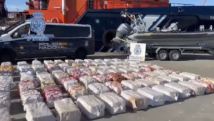 La policía arruina la Navidad de millones de españoles incautando un alijo de 7,2 toneladas de cocaína