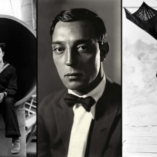 La gran cara de piedra: cautivadoras fotografías antiguas de Buster Keaton durante las décadas de 1920 y 1940 (ENG)