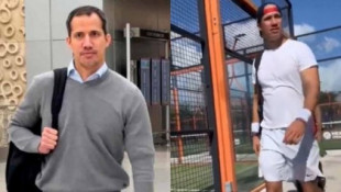 Guaidó cambia de vida en Miami: De presidente autoproclamado a entrenar tenis entre los millonarios