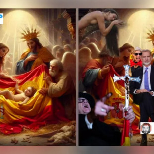 Buxadé y la postal navideña más grotesca del año: "Jorge, es el cumple de Jesucristo, no el de Iniesta"