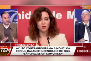 Ábalos desmonta en dos minutos el "despropósito" de Ayuso sobre Sánchez y el comunismo