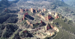 El CSIC extiende hasta las 49.000 hectáreas la superficie de la mina romana de Las Médulas