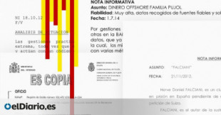 Las notas policiales que recibía Fernández Díaz en su despacho para montar campañas contra el independentismo