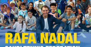 Rafa Nadal, nuevo embajador de la Federación de Tenis de Arabia Saudí