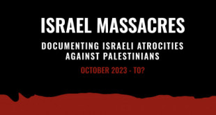 Sitio web que documenta las atrocidades israelíes contra los palestinos