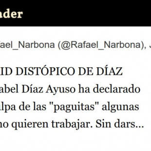 El Madrid distópico de Díaz Ayuso