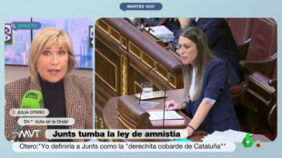 La rotunda opinión de Julia Otero sobre Junts: "Son la derechita cobarde de Cataluña"