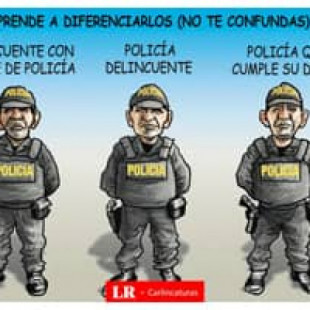 La Policía Nacional del Perú anuncia una demanda contra el diario La República y su dibujante por una viñeta