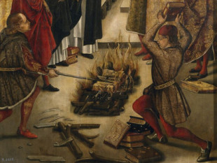 Los Reyes Católicos ordenan quemar todos los libros musulmanes (1501)
