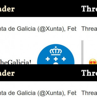 El perfil oficial de la Xunta de Galicia retuitea las publicaciones de campaña del presidente Alfonso Rueda (PP)