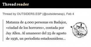 Matanza de 4.000 personas en Badajoz, «ciudad de los horrores», contada por Jay Allen