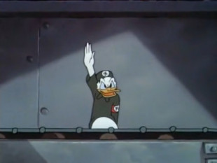 Cuando el Pato Donald era nazi en 1943 de mano de Walt Disney