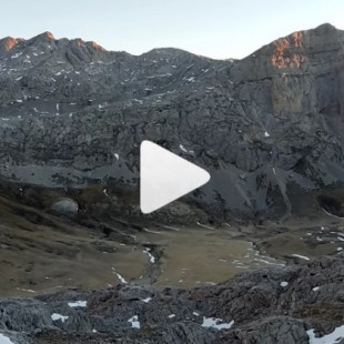El impactante vídeo que muestra Picos de Europa sin nieve en pleno febrero