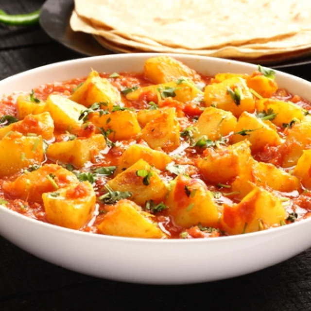 Receta de aloo masala: deliciosas patatas indias guisadas con especias