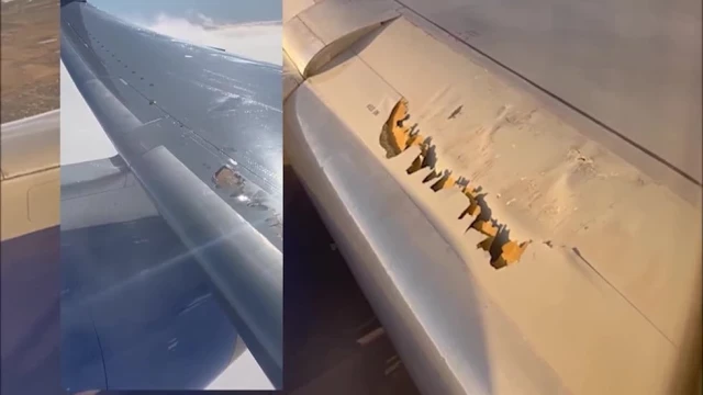 Un pasajero en pleno vuelo publica en Reddit una imagen del estado del ala de un Boeing 757-200. El avión termina desviándose y aterriza en otra ciudad