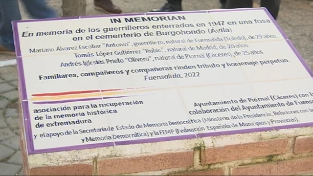 El Ayuntamiento de Fuensalida anuncia que retirará la placa que recuerda a un vecino que luchó contra el franquismo