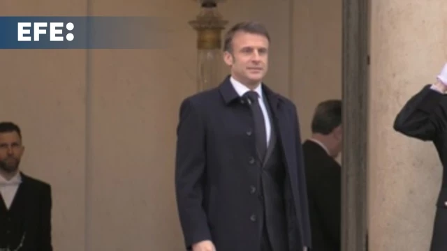 Macron no excluye envío de tropas a Ucrania y pide "una economía de guerra" contra Rusia