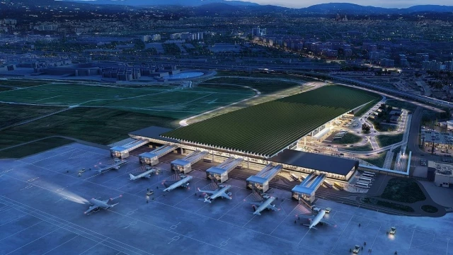 El nuevo aeropuerto de Florencia tendrá un viñedo en su tejado