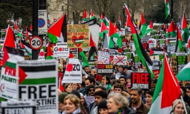 Hoy, gran manifestación londinense para pedir el alto el fuego en Gaza [ENG]