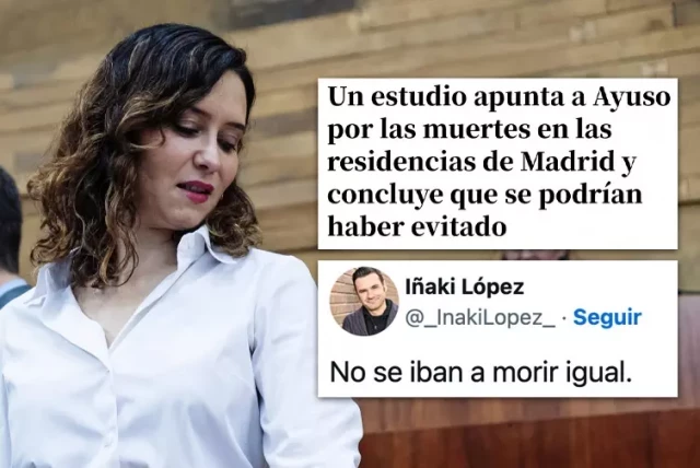 "No se iban a morir igual": indignación tras el informe sobre las muertes en las residencias del Madrid de Ayuso