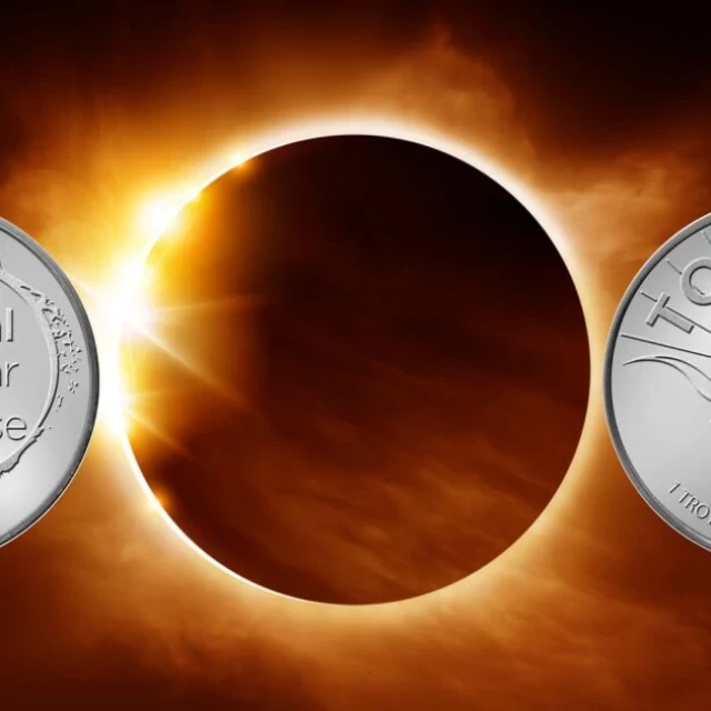 Texas lanza moneda conmemorativa del eclipse solar 2024