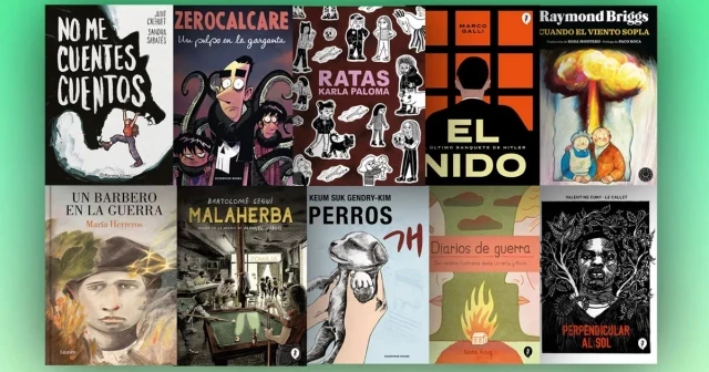 10 novelas gráficas para adultos que son novedades para celebrar el Día del Cómic