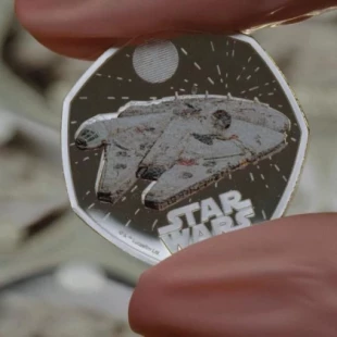 La casa de la moneda del Reino Unido emite una edición limitada de monedas de Star Wars