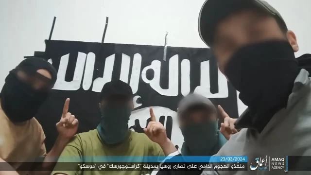 Estado Islámico publica una foto de los terroristas de la matanza en la sala de conciertos de Moscú